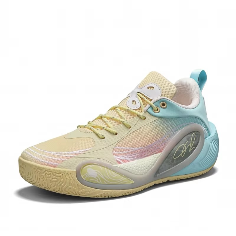 Men's Basketball Shoes – Breathable Cushioned Athletic Sneakers with Anti-Slip Sole for Running, Basketball, Fitness Training and Everyday Sports Performance