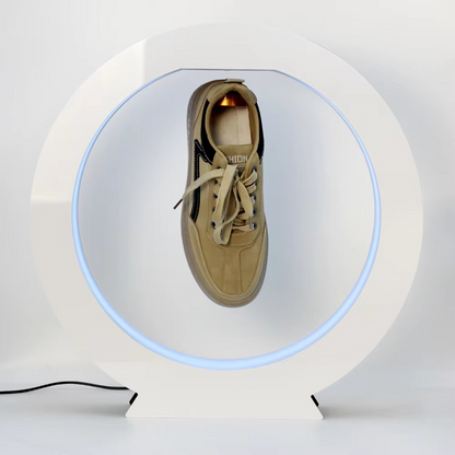 Magnetic Levitation Display Stand – 360° Floating Rotating Acrylic Display Rack for Shoes, Wine Bottles, Collectibles and Eye-Catching Product Showcases