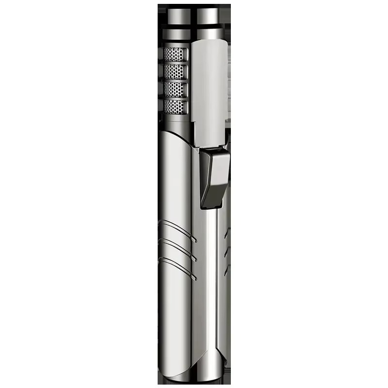 High-Temperature Butane Torch – 1800°C Windproof Jet Flame Lighter with Adjustable Powerful Blue Flame for Outdoor, Cooking and Workshop Use