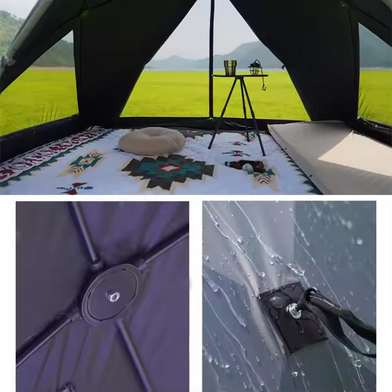 Automatic Pop-Up Beach Tent – Ultralight Portable Sun Shelter with Instant Setup for Camping, Beach Trips, Picnics and Family Outdoor Adventures