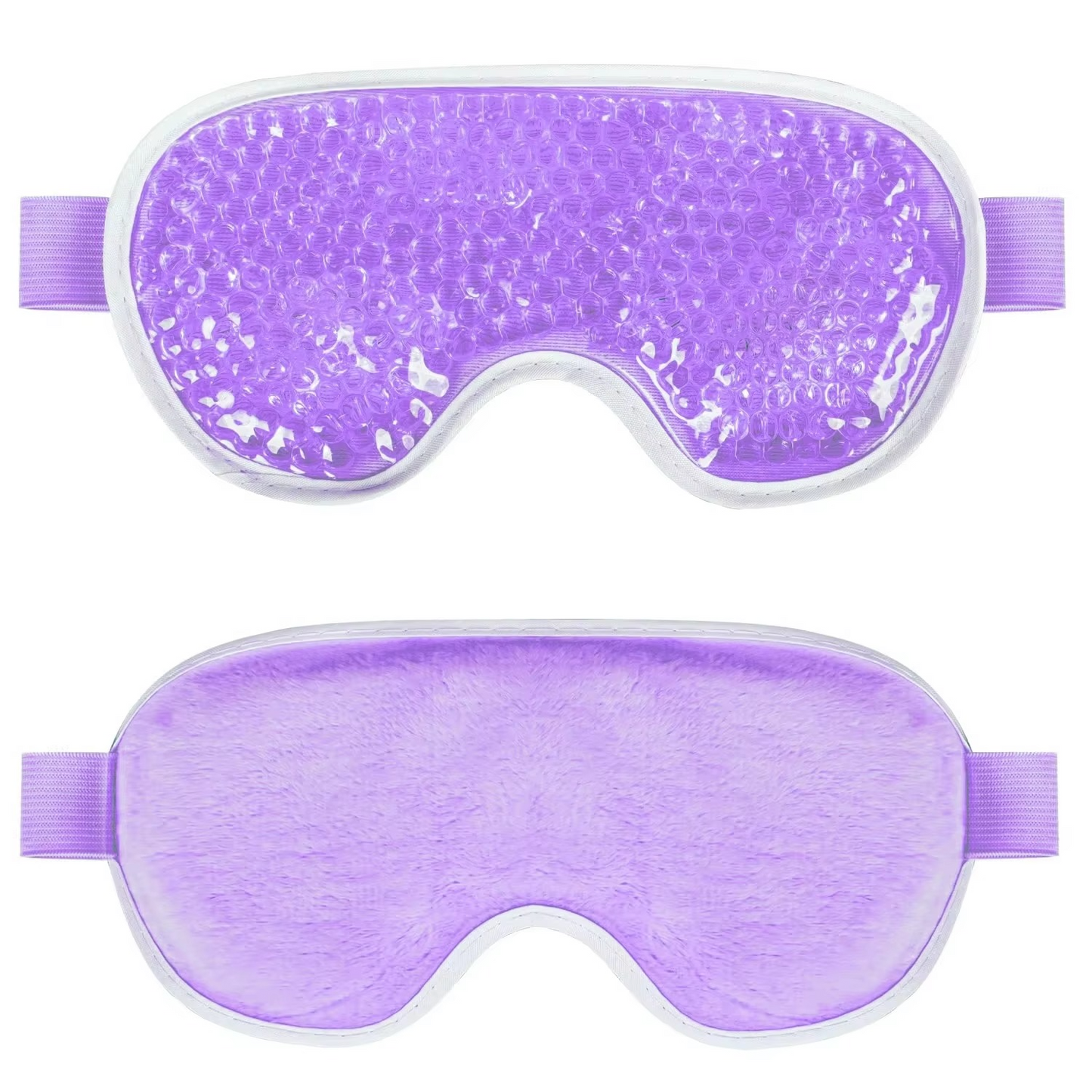 Reusable Cooling Eye Mask – Cold Therapy Gel Eye Pack for Puffy Eyes, Migraine Relief, Eye Fatigue, Relaxation and Soothing Comfort