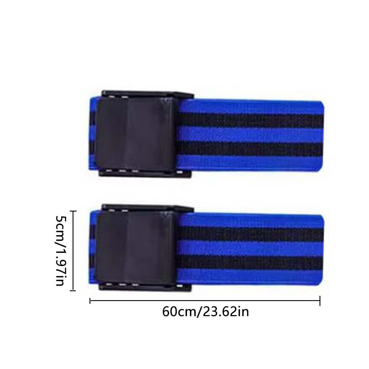 Blood Flow Restriction Training Bands – Adjustable Occlusion Bands for Glute Growth, Arm Strength Training, Muscle Building and Gym Workouts