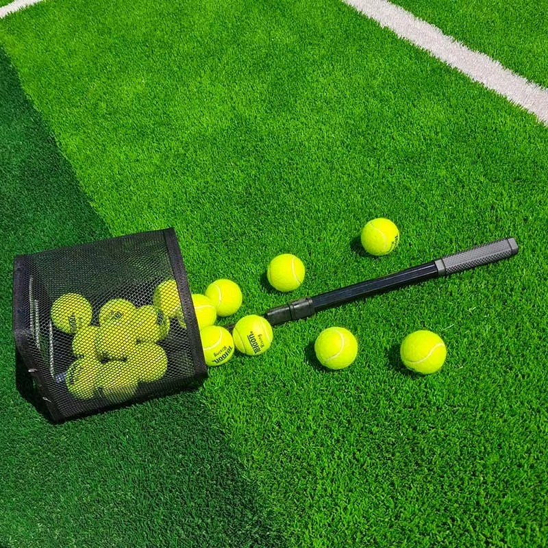 Expandable Portable Tennis Ball Picker – Large-Capacity Ball Collector with Stainless Steel Frame for Quick Pickup, Practice and Court Training
