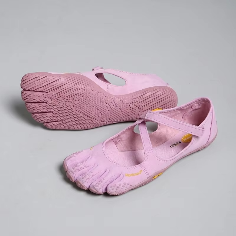 Women’s Five-Toe Barefoot Shoes – Minimalist Flats with Loop Strap and Quick-Dry Design for Hiking, Yoga, Gym, Water Activities and Casual Wear