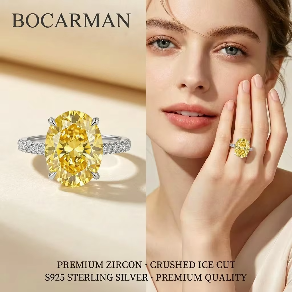 Silver Tanzanite Ring – Mint Green Oval Tanzanite with Ice-Cut Zircon Accents for Women, Elegant Jewelry, Special Occasions and Gifts