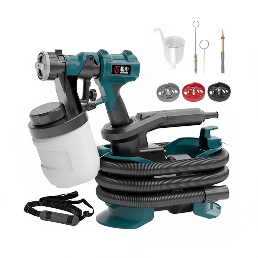 Electric Paint Sprayer – 900ml High-Power 800W  Spray Gun with Easy-Clean Design for Home Interior, Exterior, Furniture and DIY Painting