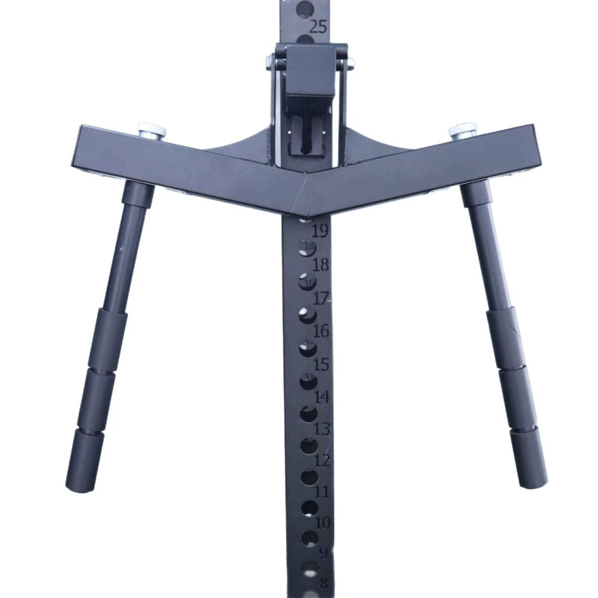 Adjustable Dip Bar Attachment – Foldable Arm Flexion and Extension Trainer with Wide and Narrow Grip Positions for Strength Training and Home Gym Racks