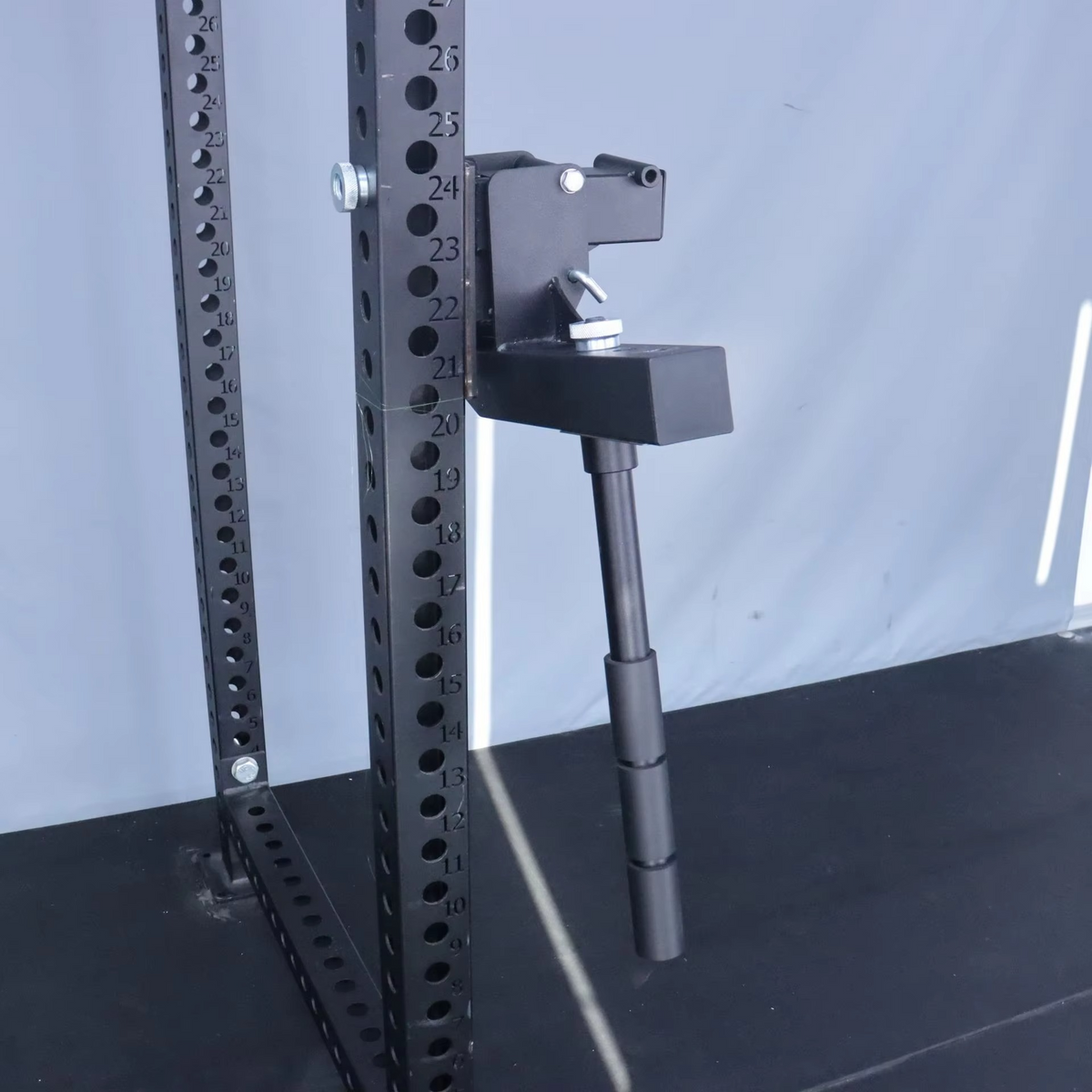 Adjustable Dip Bar Attachment – Foldable Arm Flexion and Extension Trainer with Wide and Narrow Grip Positions for Strength Training and Home Gym Racks