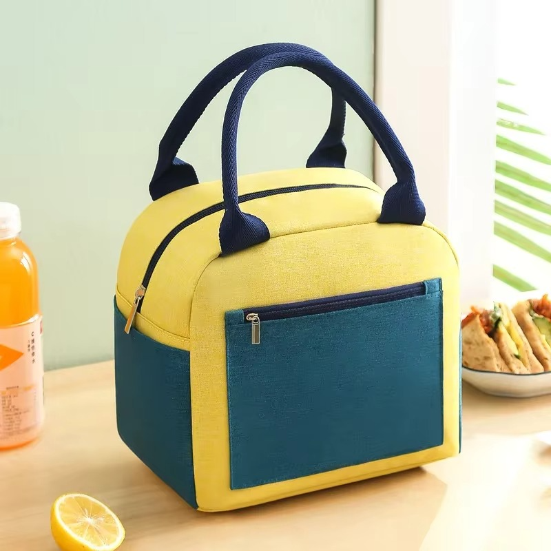 Portable Insulated Lunch Bag – Large Capacity Thermal Lunch Tote with Leak-Resistant Design for Work, School, Picnic, Travel and Food Storage