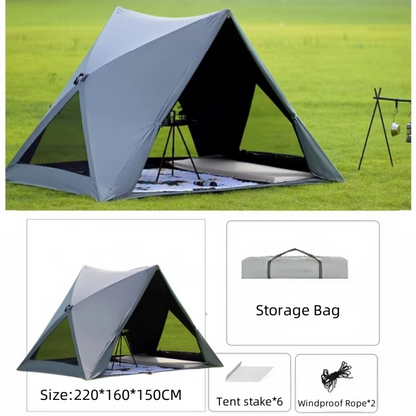 Automatic Pop-Up Beach Tent – Ultralight Portable Sun Shelter with Instant Setup for Camping, Beach Trips, Picnics and Family Outdoor Adventures
