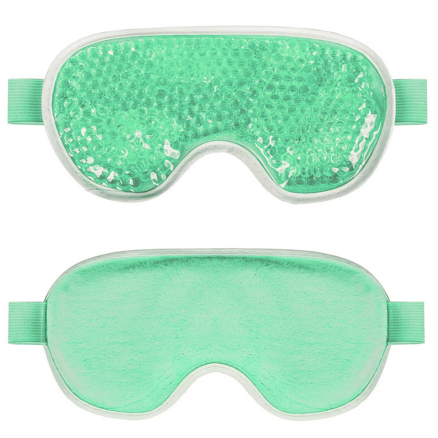 Reusable Cooling Eye Mask – Cold Therapy Gel Eye Pack for Puffy Eyes, Migraine Relief, Eye Fatigue, Relaxation and Soothing Comfort
