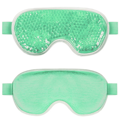 Reusable Cooling Eye Mask – Cold Therapy Gel Eye Pack for Puffy Eyes, Migraine Relief, Eye Fatigue, Relaxation and Soothing Comfort