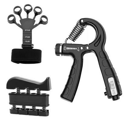 Adjustable Hand Grip Strengthener – 5–60kg Resistance Hand Exerciser for Grip Strength, Wrist Training, Finger Rehabilitation and Forearm Muscle Fitness