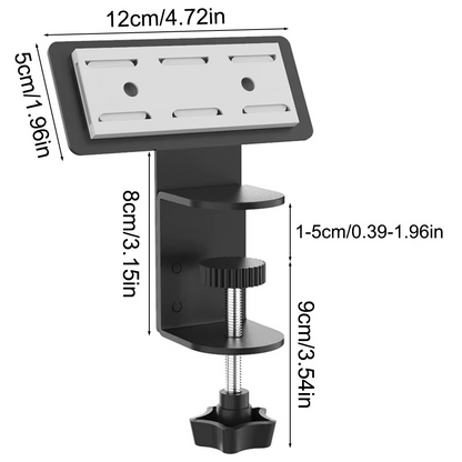 Plush Pillow Phone & Tablet Stand – Adjustable Angle and Length Desktop Holder with Storage Pocket for 5–12.9-Inch Devices