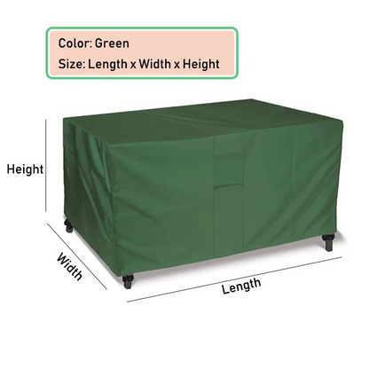 Heavy-Duty Outdoor Furniture Cover – Waterproof, Windproof & UV-Resistant Patio Cover for Sofas, Tables and Chairs, Protection Against Rain and Snow