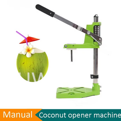 Manual Coconut Punching Tool – Stainless Steel Coconut Cap Opener and Drilling Knife for Quick Green Coconut Shell Opening and Juice Access