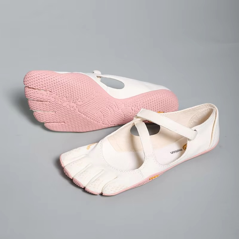 Women’s Five-Toe Barefoot Shoes – Minimalist Flats with Loop Strap and Quick-Dry Design for Hiking, Yoga, Gym, Water Activities and Casual Wear