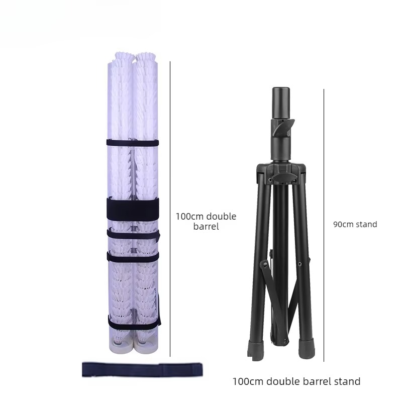 Portable Badminton Shuttlecock Feeder – Large-Capacity Shuttle Serving Tube for Efficient Badminton Training, Solo Practice and Professional Coaching Sessions