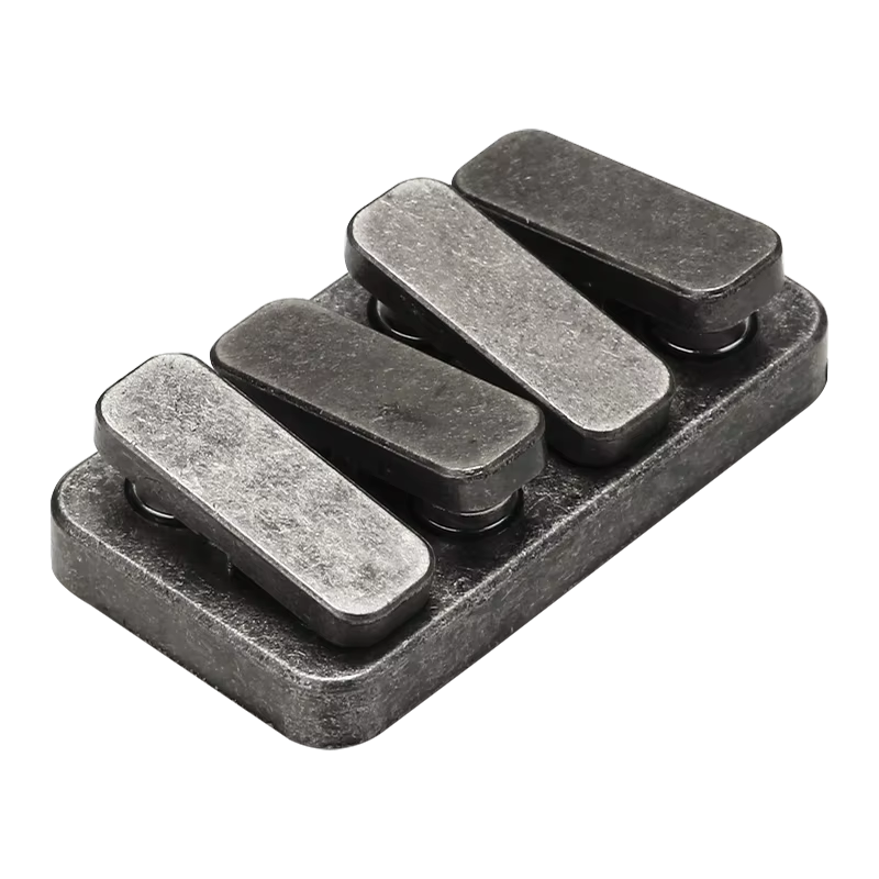 Magnetic Slider Fidget Toy – Metal Push Card Mini Sensory Fingertip Toy with Click Sound for Stress Relief, Focus, EDC and Office Desk Use