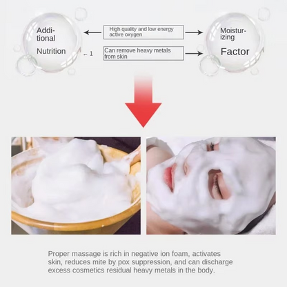 Magic Oxygen Cleansing Water – 400ml Facial Solution for Oxygen Bubble Beauty Machines, Deep Cleansing, Hydration and Skin Care