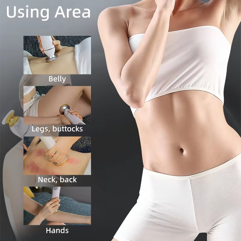 Electric Cupping Massage Device – Multifunctional Guasha Scraping Massager with Suction & Magnetic Therapy for Body Massage, Muscle Relaxation and Skin Care