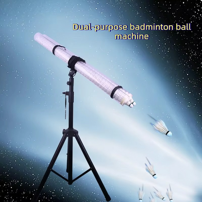 Portable Badminton Shuttlecock Feeder – Large-Capacity Shuttle Serving Tube for Efficient Badminton Training, Solo Practice and Professional Coaching Sessions