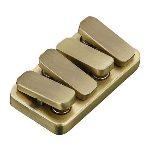 Magnetic Slider Fidget Toy – Metal Push Card Mini Sensory Fingertip Toy with Click Sound for Stress Relief, Focus, EDC and Office Desk Use
