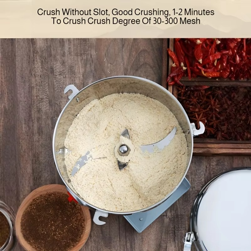 Multifunctional Grain & Spice Grinder – Electric Dry Food Mill for Grains, Cereals, Coffee Beans, Spices and Homemade Flour Powder