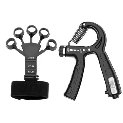 Adjustable Hand Grip Strengthener – 5–60kg Resistance Hand Exerciser for Grip Strength, Wrist Training, Finger Rehabilitation and Forearm Muscle Fitness