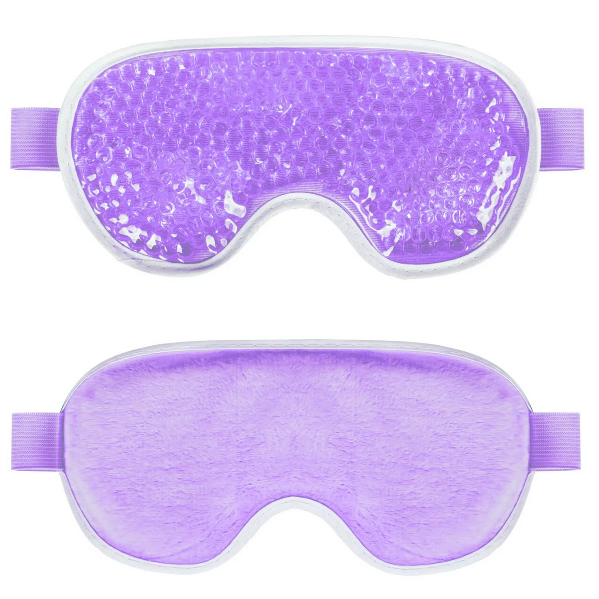 Reusable Cooling Eye Mask – Cold Therapy Gel Eye Pack for Puffy Eyes, Migraine Relief, Eye Fatigue, Relaxation and Soothing Comfort