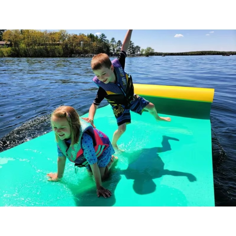 XPE Foam Pool Floating Mat – Tear-Resistant Lightweight Water Blanket with Smooth Surface for Swimming, Relaxing, Beach Trips and Outdoor Recreation