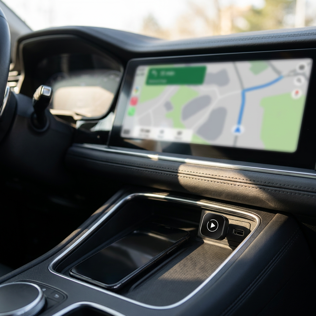 Wireless CarPlay & Android Auto Adapter – 2-in-1 Dongle That Turns Factory Wired CarPlay Into Wireless