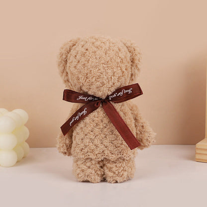 Cute Bear Plush Towel Set - Soft Cartoon Souvenir Gift Towels for Weddings, Birthdays, Party Favors and Kids Gifts