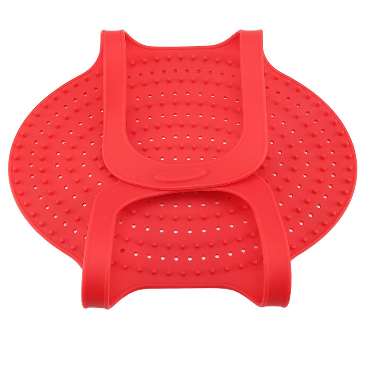 Food Grade Silicone Turkey Lifter Mat – Heat Resistant Non-Stick Poultry Cooking Rack for Roasting, Grilling and Easy Kitchen Food Preparation