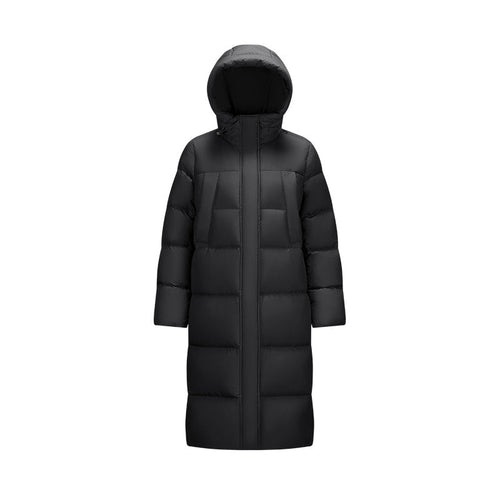 Semir Long Down Jacket - Waterproof Hooded Winter Coat for Women with Loose Fit Design, Warm Fashion Outerwear for 2025