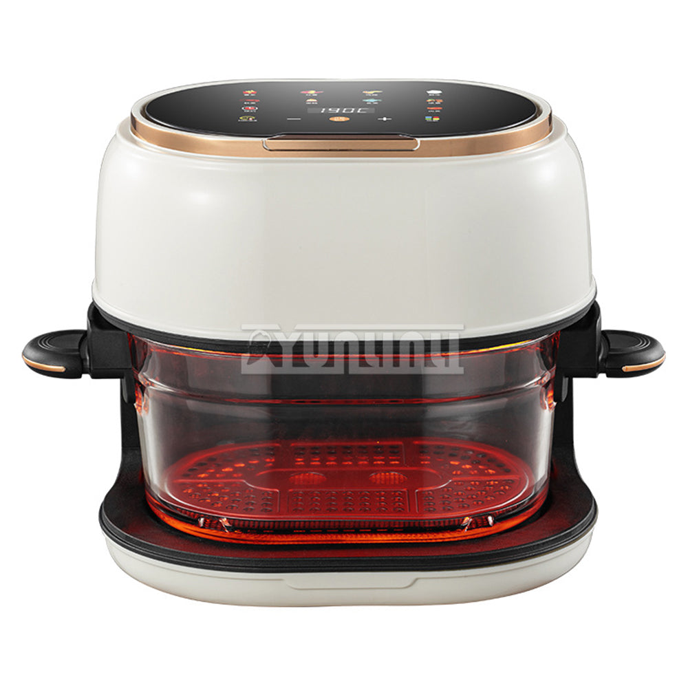Smart Air Fryer – 4L Oil Free Transparent Window Cooker for Healthy Frying, Roasting and Easy Family Cooking
