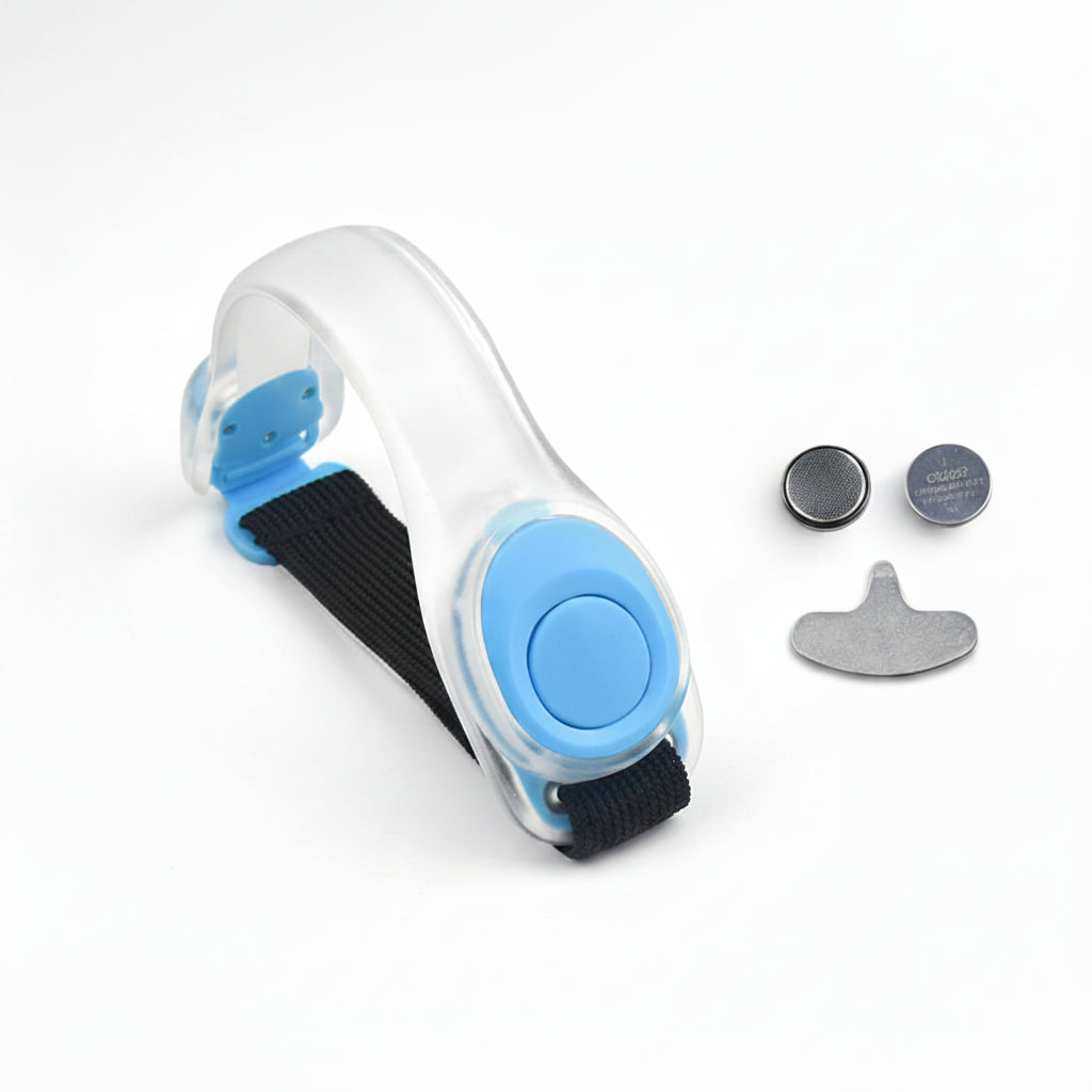 LED Running Armband – Light Up Reflective Sports Bracelet for Night Running, Cycling, Walking and Outdoor Safety Visibility