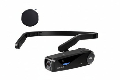 Wearable Vlog Camcorder –  4K Wearable WiFi Camera for YouTube Videos, POV Recording, Hands-Free Shooting and Outdoor Content Creation