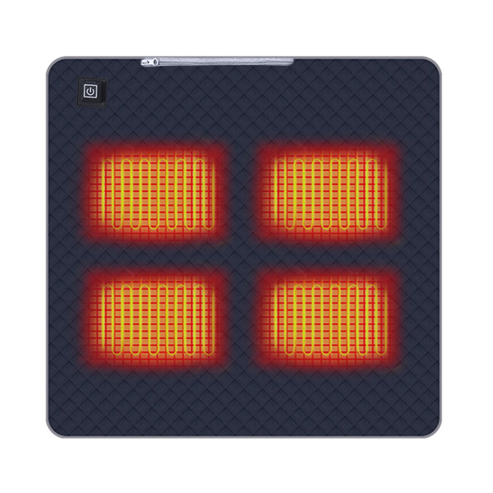 Outdoor Heated Sleeping Mat - USB Powered Camping Heating Pad with Adjustable Temperature and Multiple Heating Zones