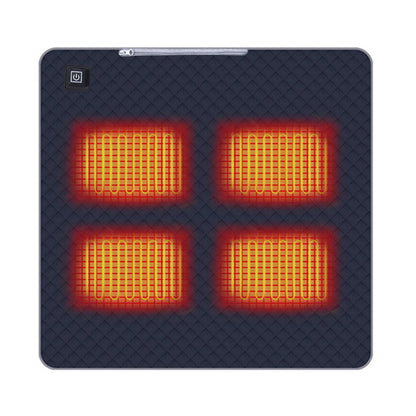 Outdoor Heated Sleeping Mat - USB Powered Camping Heating Pad with Adjustable Temperature and Multiple Heating Zones
