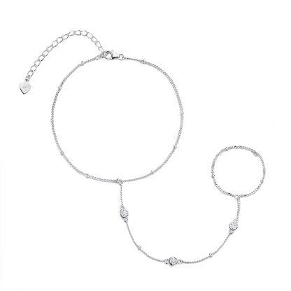 Adjustable Moissanite Bracelet – Sparkling 3MM Stones with 925 Sterling Silver and 18K-Plated Finish for Women, Weddings, Gifts and Everyday Luxury