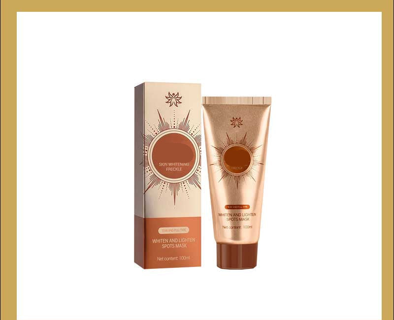 Brightening Peel Off Face Mask - Anti-Blemish Spot Lightening Treatment for Deep Pore Cleansing and Skin Renewal