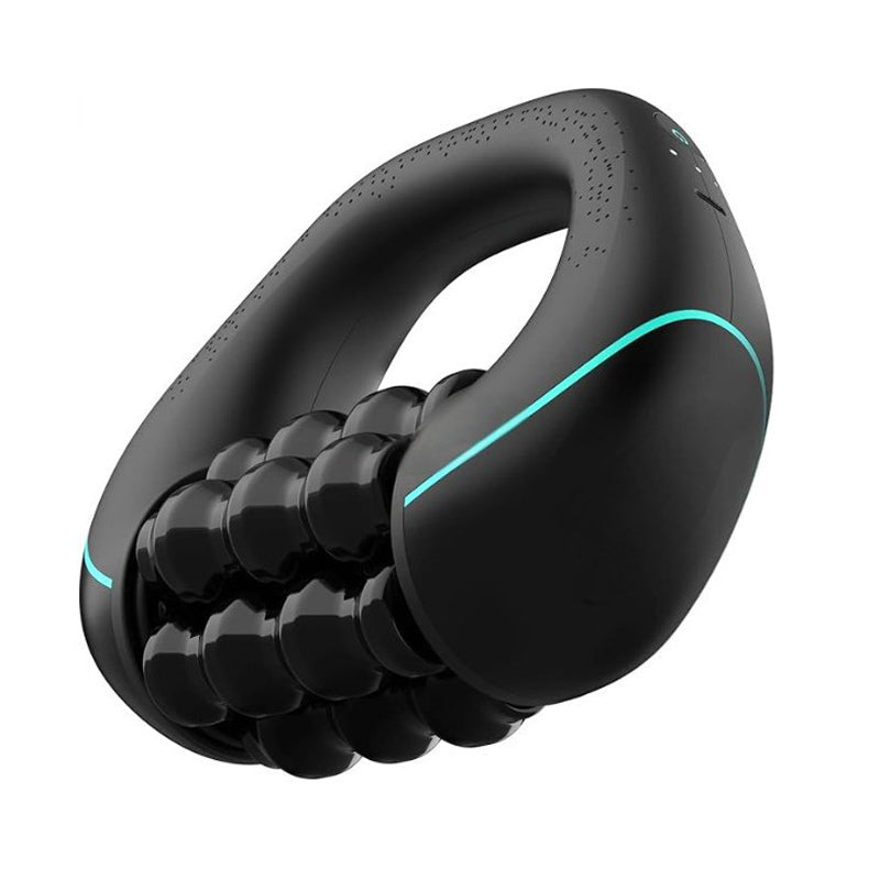 Rechargeable Percussion Massager – Deep Tissue Muscle Recovery Roller with Three Speed Settings for Full Body Pain Relief