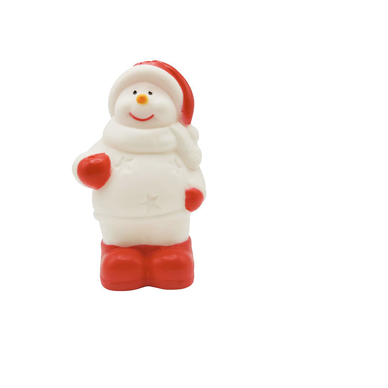 LED Christmas Night Light – Cute Santa and Snowman Bedside Lamp for Kids Bedrooms and Holiday Home Decor