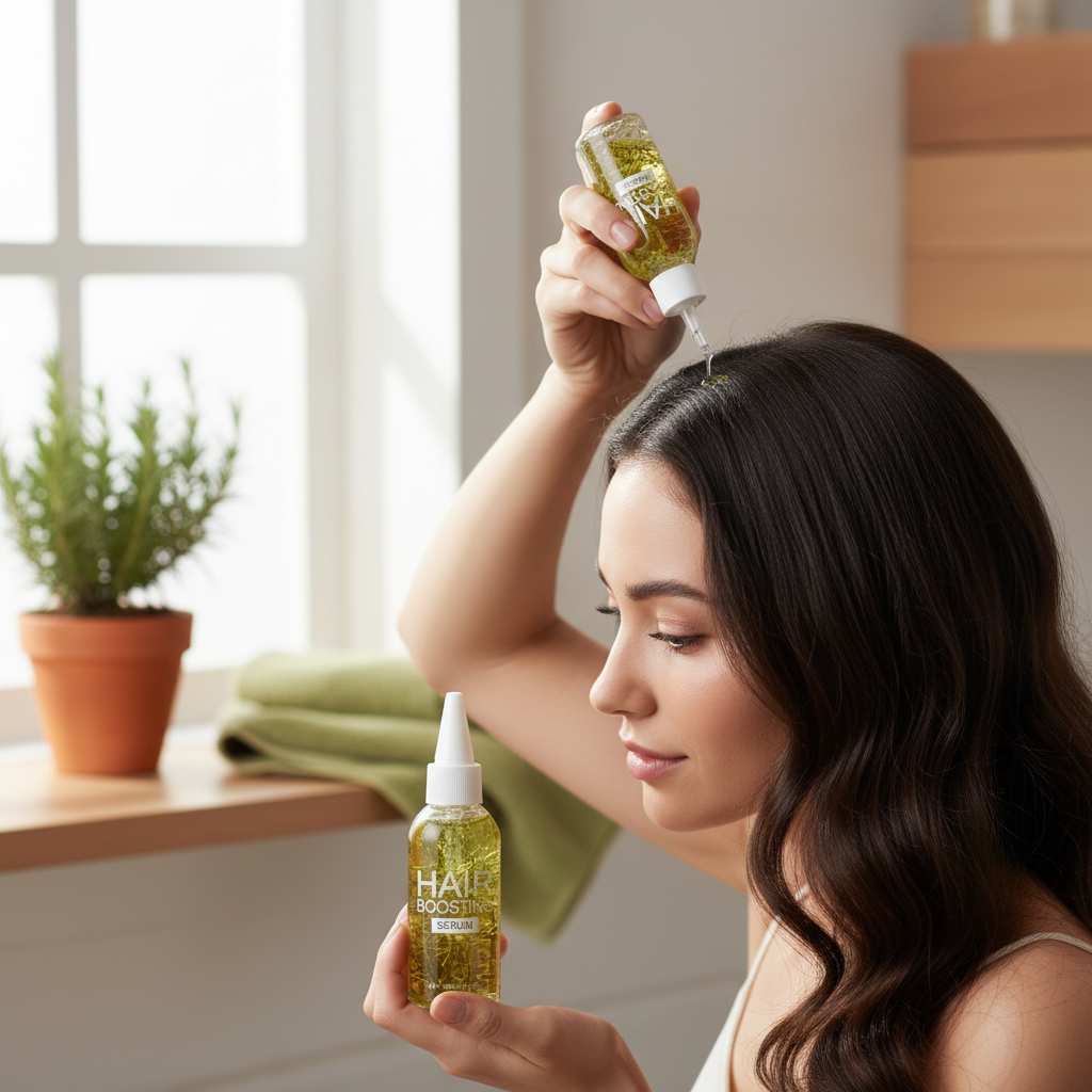 Hair Growth Serum– Anti Hair Loss Essence Treatment for Stronger Fuller Hair Growth in Men and Women