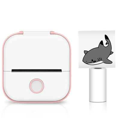 Wireless Mini Thermal Printer-Portable Pocket Sticker Printer for Journals Notes DIY Crafts and Student Organization