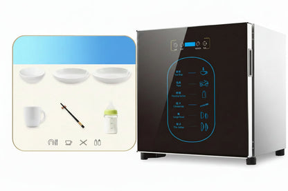 UV Dish Sterilizer Cabinet – High Temperature Tableware Disinfection Dryer for Safe Kitchen Bowls, Plates and Utensils