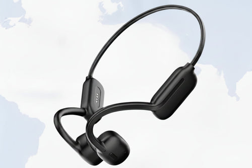 AI Bone Conduction Earphones – 32GB IPX8 Waterproof Bluetooth Headset with Built-In Microphone for Swimming, Running and Outdoor Sports