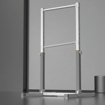 Indoor Pull Up Bar Station – Floor Standing Single Pole Fitness Frame for Home Strength and Bodyweight Training