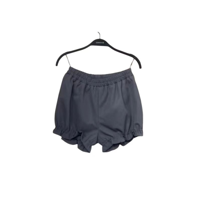 Contrast Lace Camisole Dress Set – Elegant Two Piece A-Line Dress with Floral Shorts for Chic Party, Date Night and Special Occasion Style